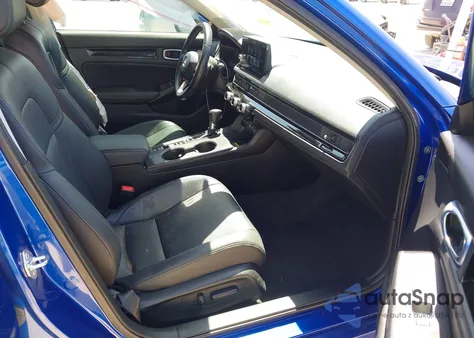 2022 Honda Civic Touring z USA, uszkodzony, nr VIN 2HGFE1F91NH302344